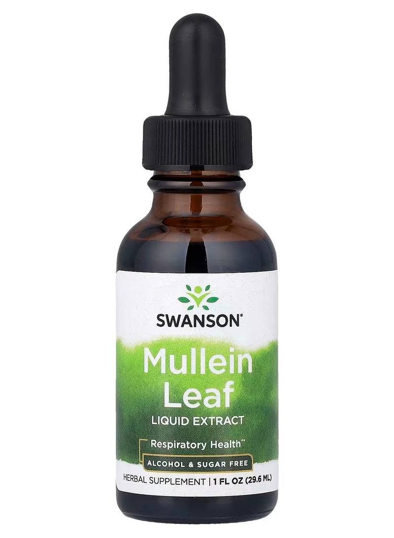 سوانسون، مستخلص سائل من أوراق الخطمية، خالي من الكحول والسكر، 1 أونصة سائلة (29.6 مل)