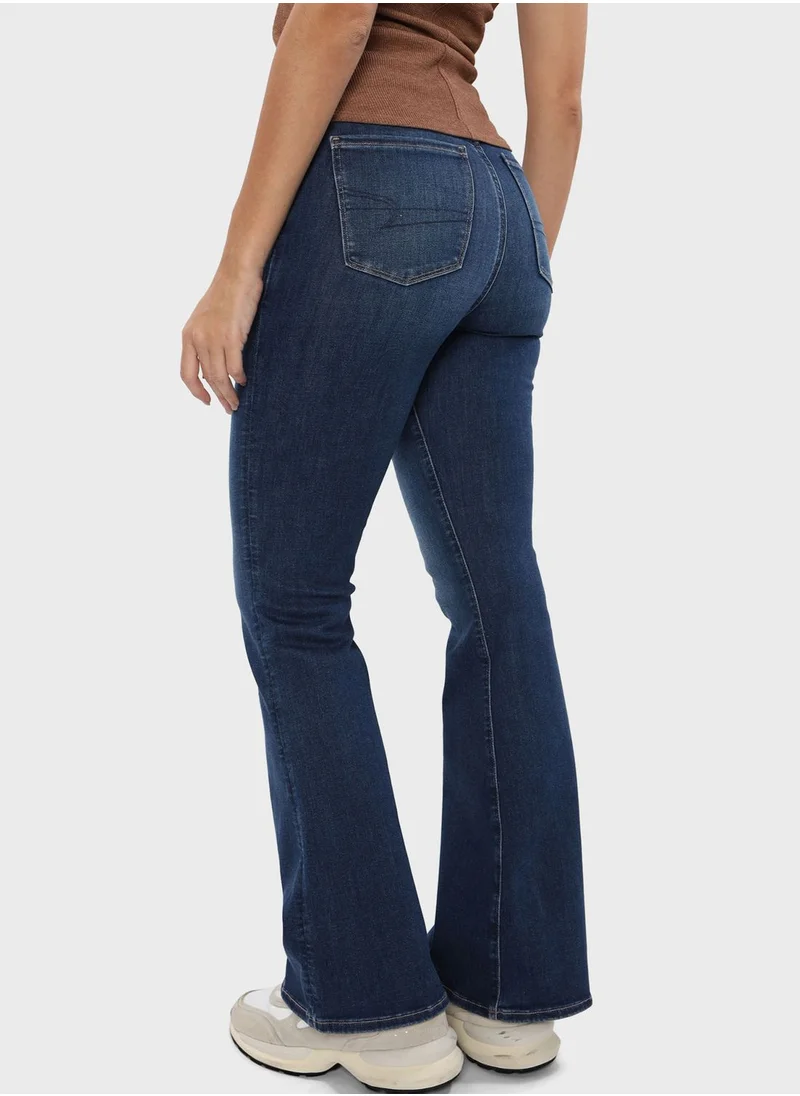 American Eagle Flared High Waist Jeans