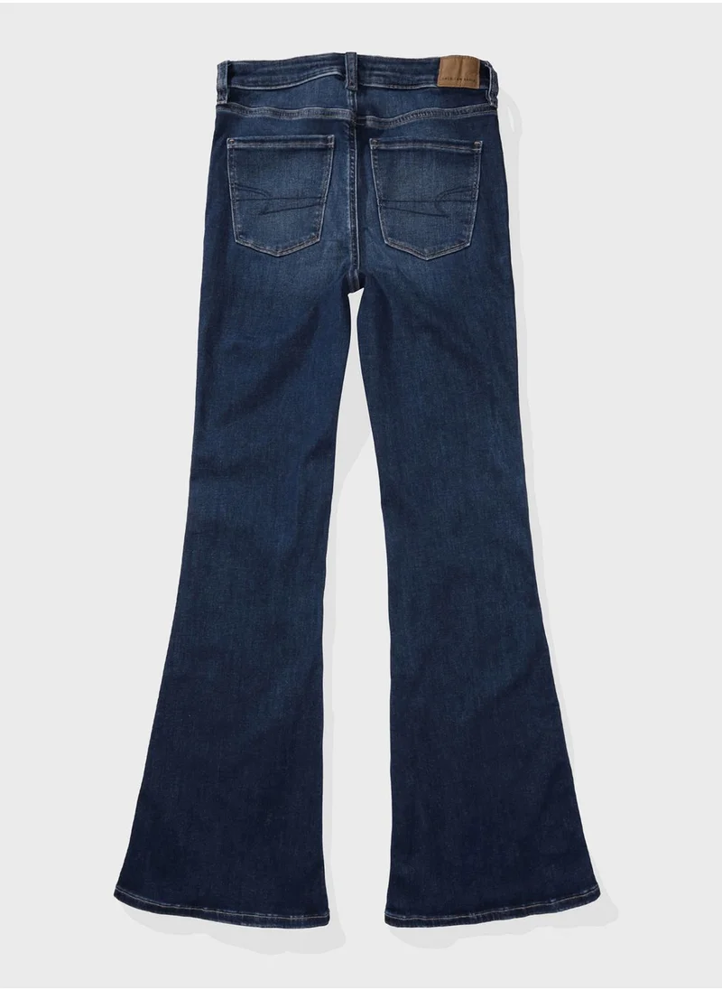 American Eagle Flared High Waist Jeans
