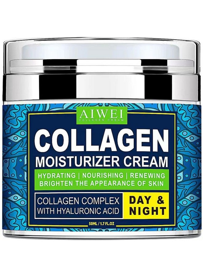 AIWEI Iwei Collagen Retinol Cream Boosts Collagen Hydrates Firms And Brightens Skin Face Moisturizer For Men & Women 1.7 Oz - Image 2
