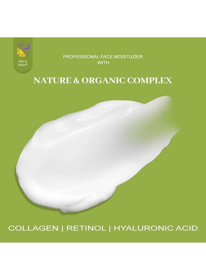 AIWEI Iwei Collagen Retinol Cream Boosts Collagen Hydrates Firms And Brightens Skin Face Moisturizer For Men & Women 1.7 Oz - Image 3