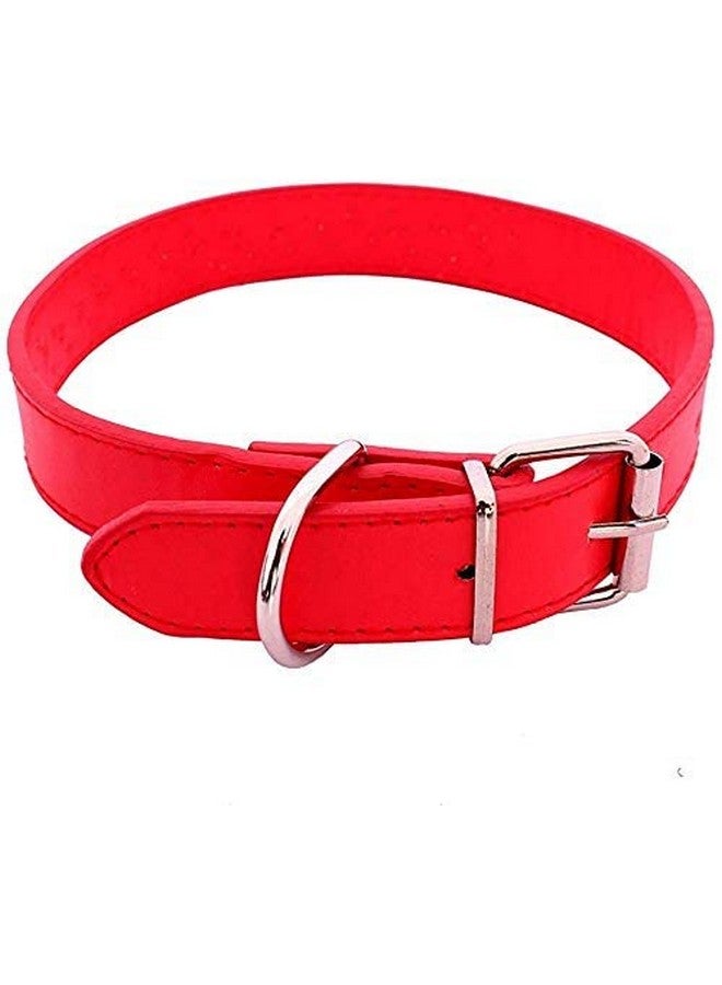 إيميلي بيتس طوق كلب قابل للتعديل مزود بمسامير معدنية للكلاب والجراء (لون أحمر) - Image 2