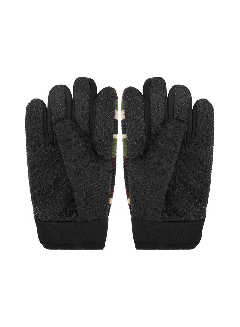 SYOSI قفازات ركوب الدراجات للأطفال، قفازات صيد للأطفال، قفازات رياضية للأولاد والبنات من سن 4 إلى 10 سنوات، قفازات كاملة الأصابع قابلة للتنفس وغير قابلة للانزلاق لركوب الدراجات والتسلق والرياضات الخارجية - Image 3