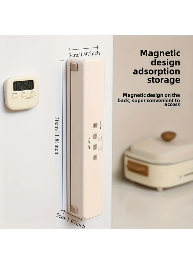 Compact Black USB Rechargeable Vacuum Sealer Automatic Food Preservation Machine - Image 2