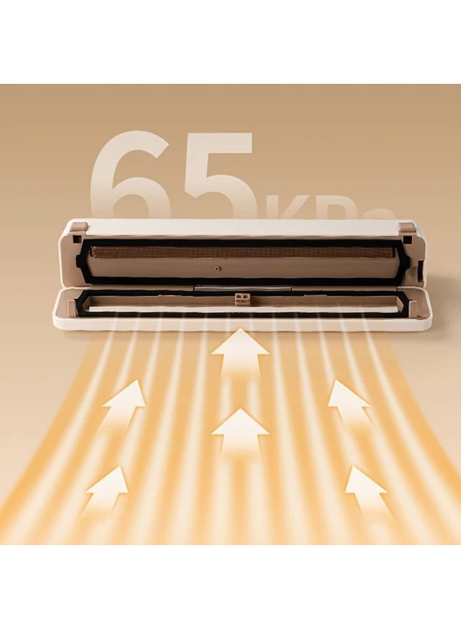 Compact Black USB Rechargeable Vacuum Sealer Automatic Food Preservation Machine - Image 5