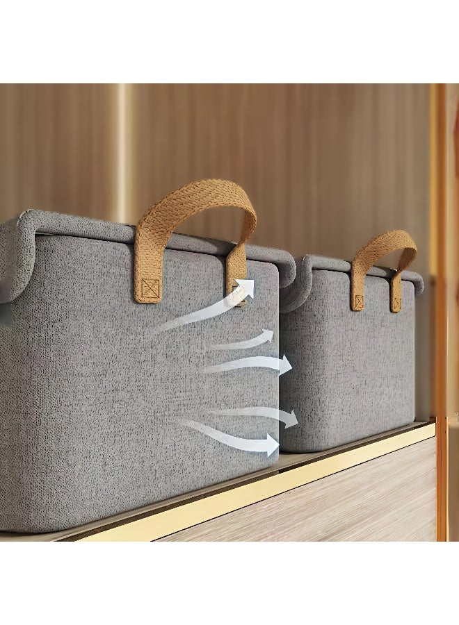 LAZER Collapsible Fabric Storage Cubes Organizer for Kids - Image 4