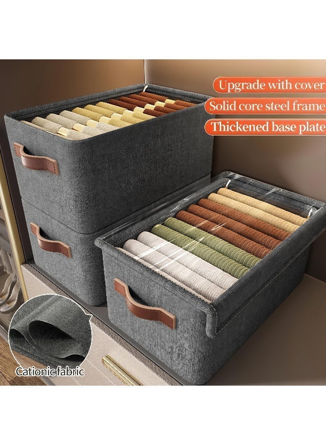 LAZER Collapsible Fabric Storage Cubes Organizer for Kids - Image 5