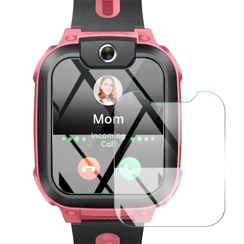 FCS Smart Watch screen guard for IMOO Kids Phone Watch Z1 - Kids | Pack of 9 | Edge to Edge Coverage | Ultrathin 0.33mm 9H anti shock flexible screen protector - Image 1