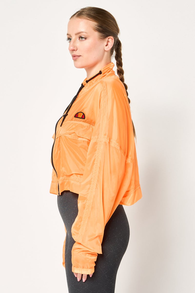 Ellesse Women Sportswear Fit Long Sleeve Training Jacket, Orange - Image 4