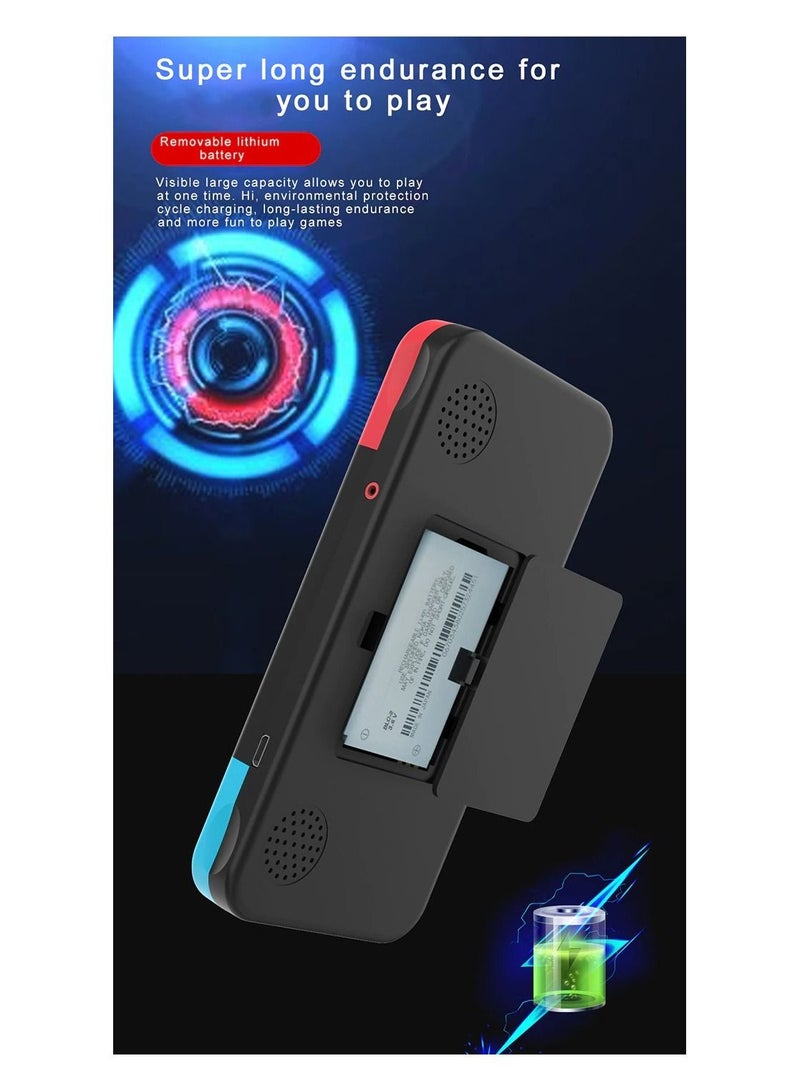 وحدة تحكم ألعاب الحنين الكلاسيكية المحمولة 500 في واحد مع لاعبين مع وحدة تحكم - Image 2