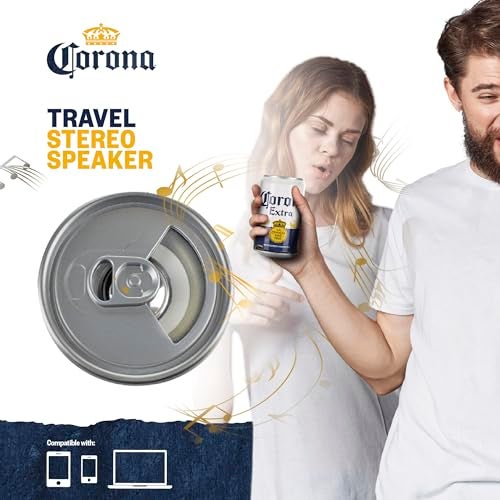 Corona Can Bluetooth Can Shaped Speaker - Portable Wireless Speaker for Outdoor and Indoor Activities - Image 3