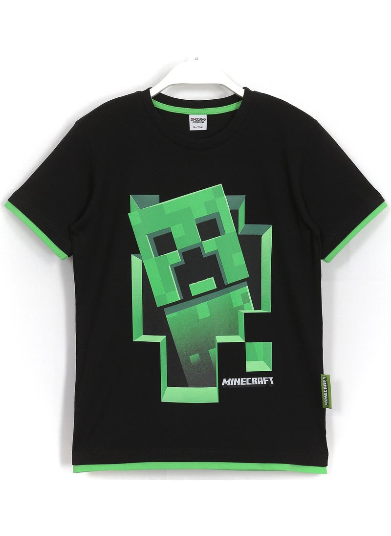 3D Creeper Printed Kids T-Shirt 5 - 13 Years Black - pzsku/ZE9751BA53F253EFAA331Z/45/_/1740639148/275da55a-6afc-41dc-864d-cc59d12d81b1