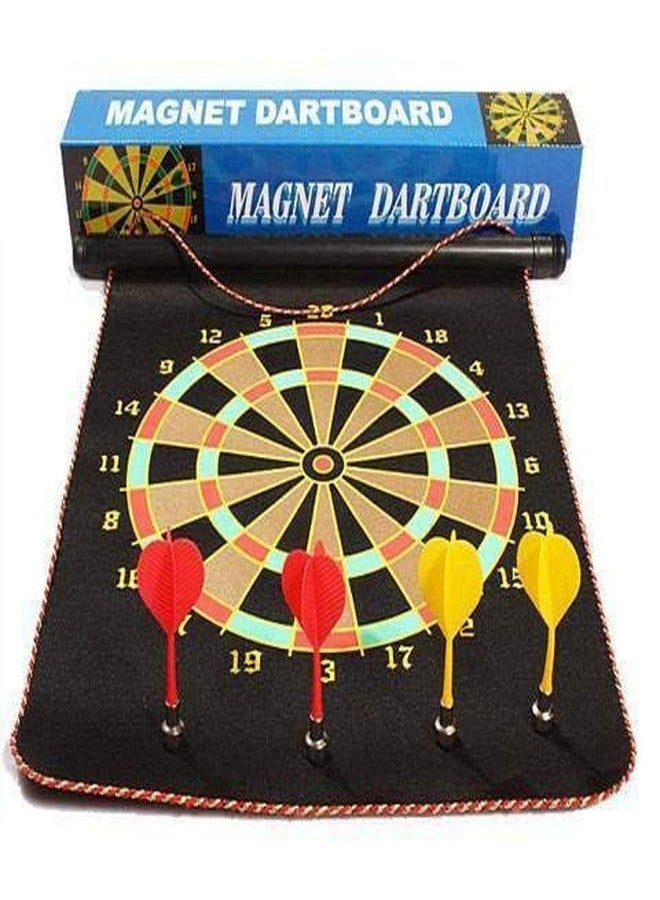 WOPPCART Magnet Dart Board Game for Kids,Double Sided Magnet Dart Board with Darts, Size- 12 Inches (Multicolor) - Image 2