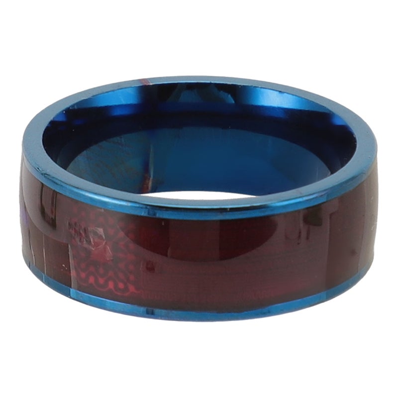 Nfc Smart Ring: Blue 3.94in Ultra Light Design - Multi Functional Smart Ring for Daily Use, Smartphone Users And Gift Recipients - Image 2