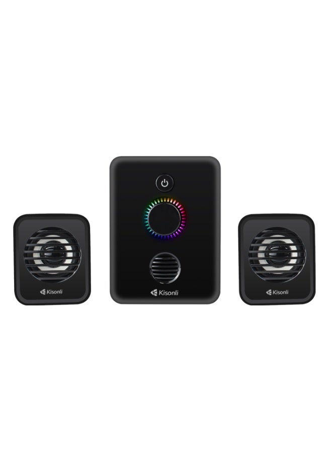 Kisonli U-3000 Woofer Speaker Home Theater System Speaker Outdoor Mp3 Usb Music Speakers - Image 2
