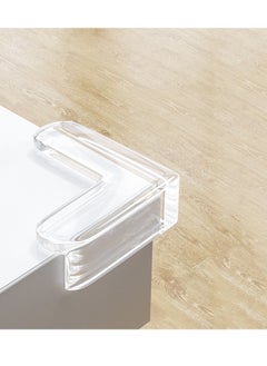 Child Safety Protector Set of 6 - Transparent Soft Silicone Corner Guards - Table and Window Edge Protection - Anti-Collision Safety Guard