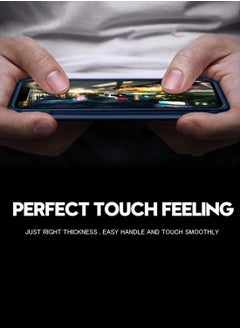 Wtech Motorola Edge 50 Fusion / Motorola S50 Neo / Motorola Moto G85 5G 2024 Premium Liquid Silicone Case Cover (MCRPSN) - Strom Blue  - Image 5