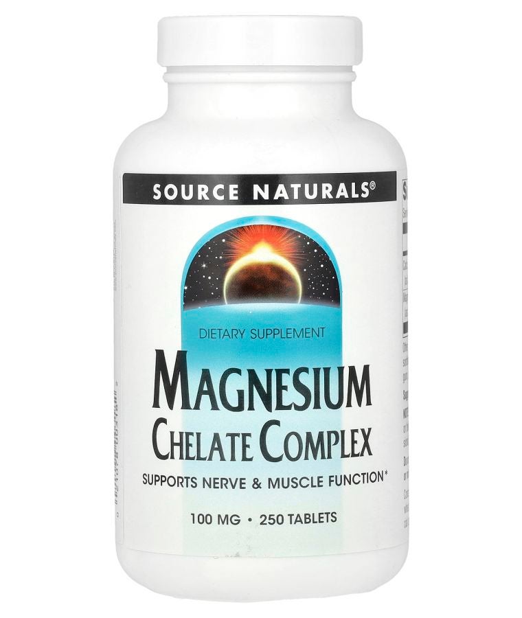 Magnesium Chelate Complex 100 mg 250 Tablets