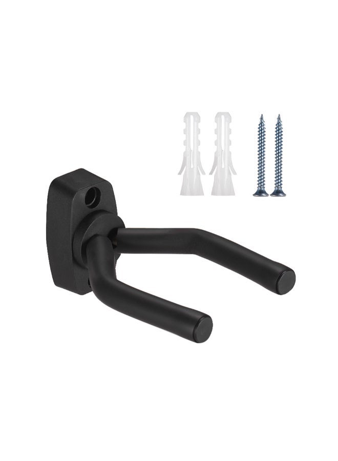 Mike Music Wall Mount Guitar Hanger Hook Holder Black Hook Sealed bag packaging - Image 4