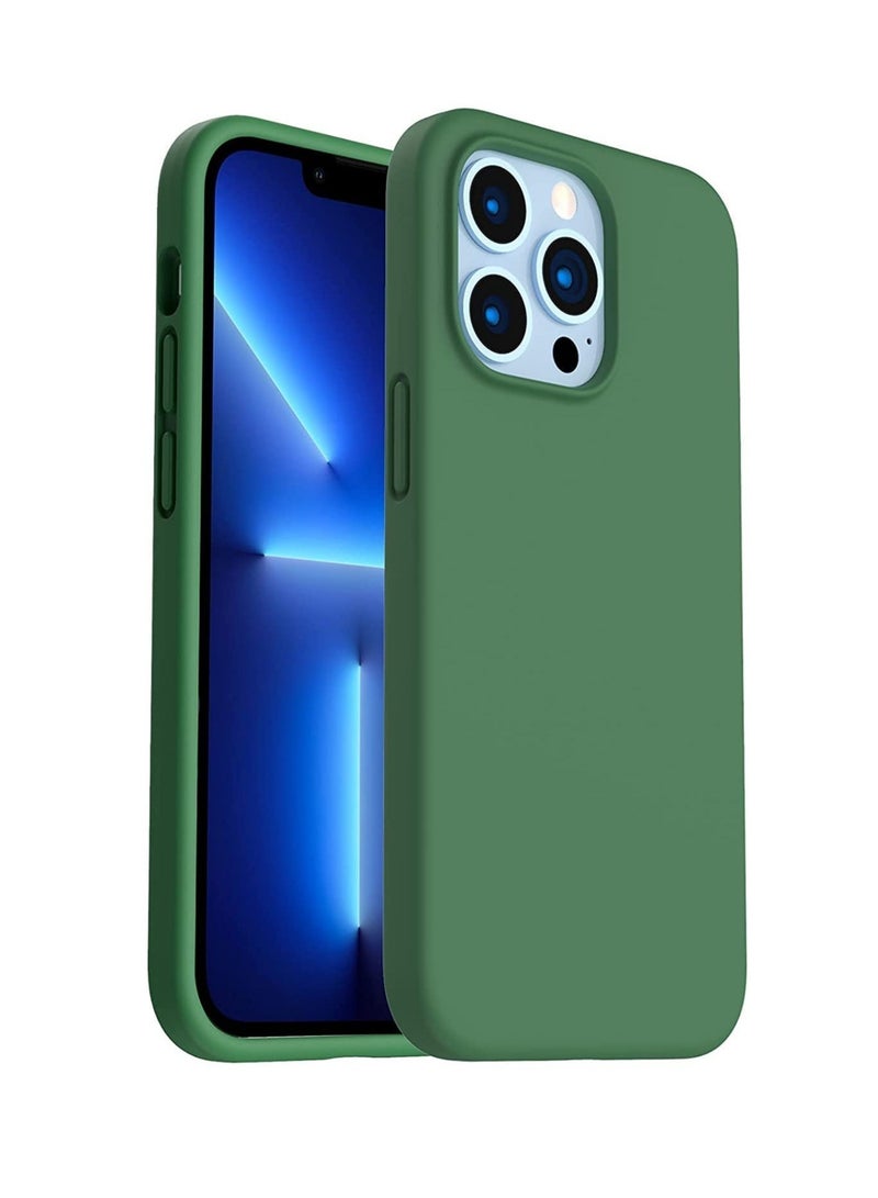 ELTRAZONE Silicone Protective Case Compatible with iPhone 14 Pro Soft Liquid Gel Rubber Cover Shockproof Bumper Anti-Scratch Anti-Fingerprint Anti-Drop Slim Cover for iPhone (for iPhone 14 Pro) - Image 1