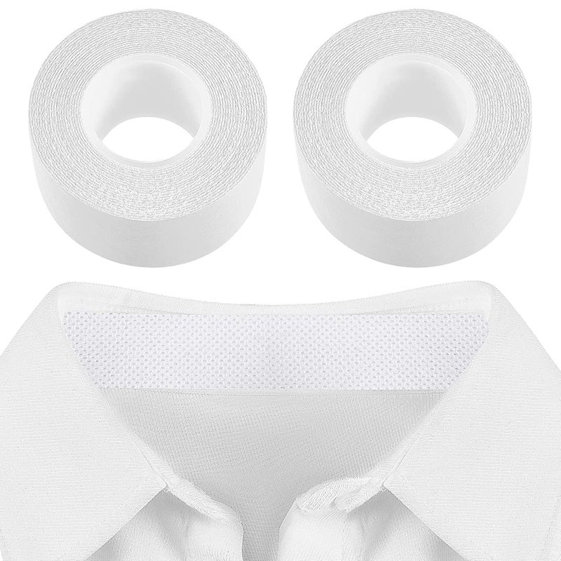 TYAGY Tyagy Sweat Absorbing Collar Protector Sticker Pads NonWoven Fabric Disposable SelfAdhesive Invisible Protection for Hats Caps - Image 1