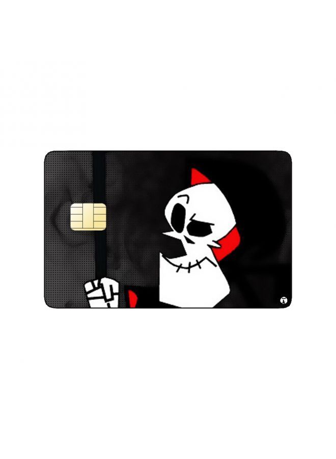 RKN PRINTED BANK CARD STICKER Animation The Grim Adventures Of Billy & Mandy By Cartoon Network - Image 2