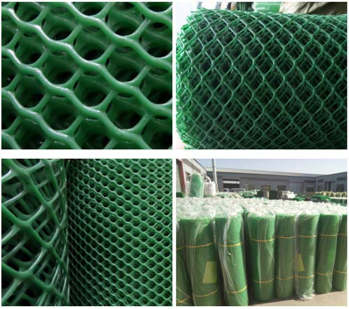 SAI PRASEEDA UV Stabilized Garden Fencing Net_Tree Guard Net_Anti Bird Net_PVC Virgin HDPE_3.3 Feet Height X 5 Feet Length_Green Color_800 GSM with 1 Cutter and 50 PVC Tags SHJAMN1 - Image 4