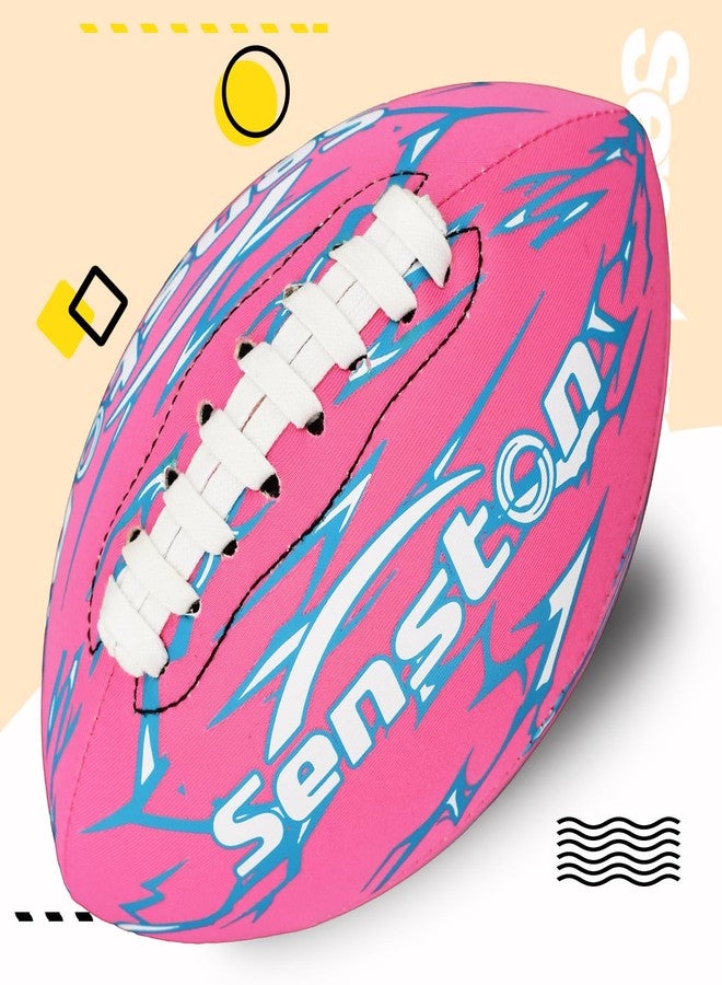 Senston Waterproof Durable Football for Pool 9.25 Inch Pool Football for Swimming Neoprene American Footballs - Image 3