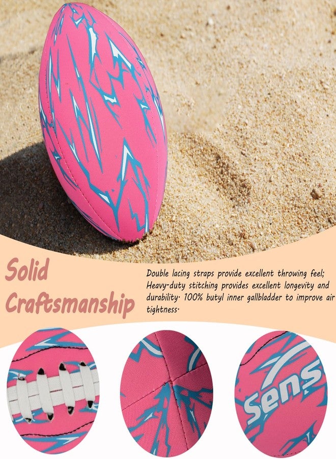 Senston Waterproof Durable Football for Pool 9.25 Inch Pool Football for Swimming Neoprene American Footballs - Image 5
