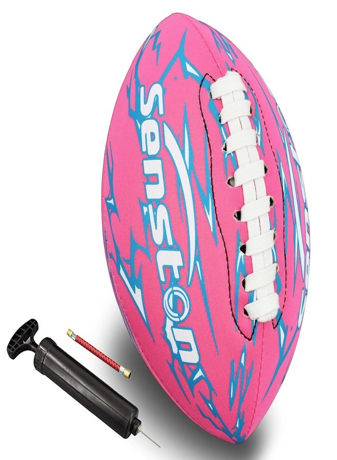 Senston Waterproof Durable Football for Pool 9.25 Inch Pool Football for Swimming Neoprene American Footballs - Image 1