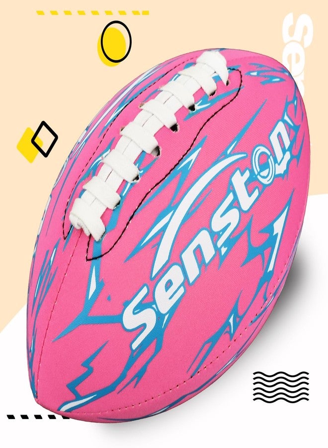 Senston Waterproof Durable Football for Pool 9.25 Inch Pool Football for Swimming Neoprene American Footballs - Image 2