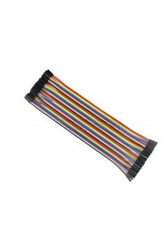 Generic 120pcs 20cm Multicolored Dupont Wire 40pin Male to Female, 40pin Male to Male, 40pin Female to Female Breadboard Jumper Ribbon Cables Kit Compatible with Arduino Projects  - Image 5