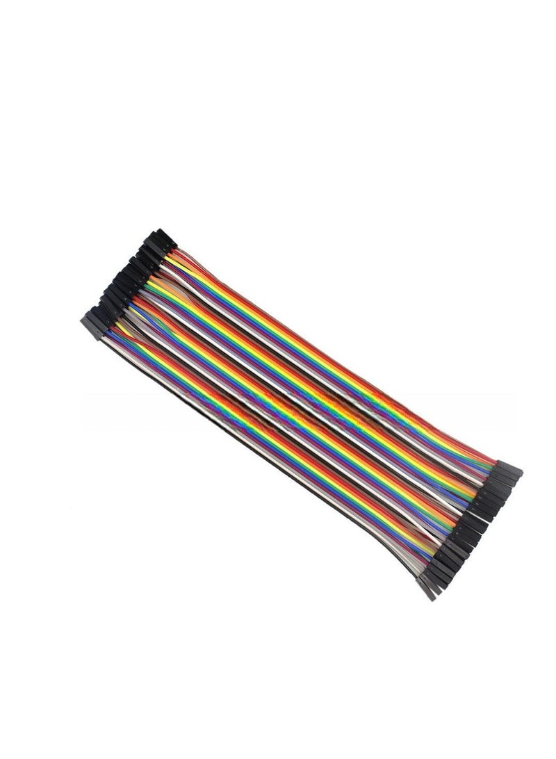 120pcs 20cm Multicolored Dupont Wire 40pin Male to Female, 40pin Male to Male, 40pin Female to Female Breadboard Jumper Ribbon Cables Kit Compatible with Arduino Projects  - Image 5