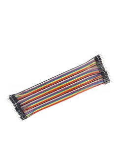 Generic 120pcs 20cm Multicolored Dupont Wire 40pin Male to Female, 40pin Male to Male, 40pin Female to Female Breadboard Jumper Ribbon Cables Kit Compatible with Arduino Projects  - Image 3