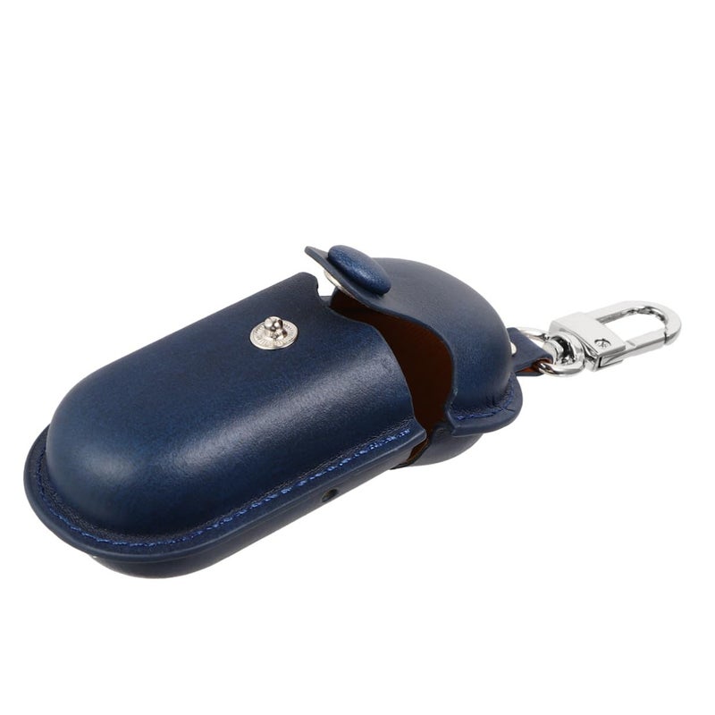 Waterproof Scratch Resistant Travel Case For Earphones 3i In Crazy Horse Navy - Image 2