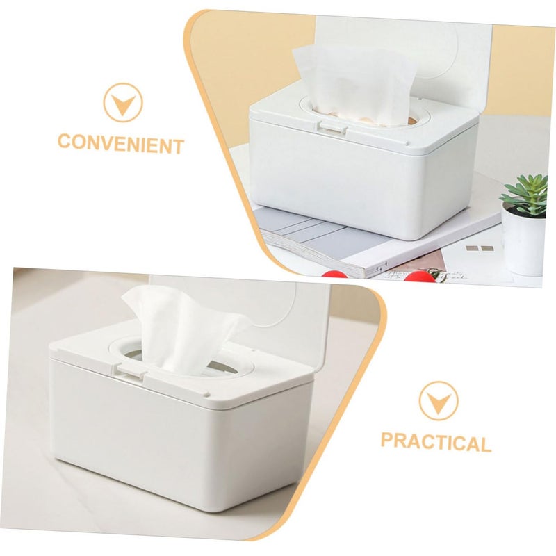 2 Pack Portable Wipe Dispenser Case With Cover Durable Travel And Home Use - Image 5
