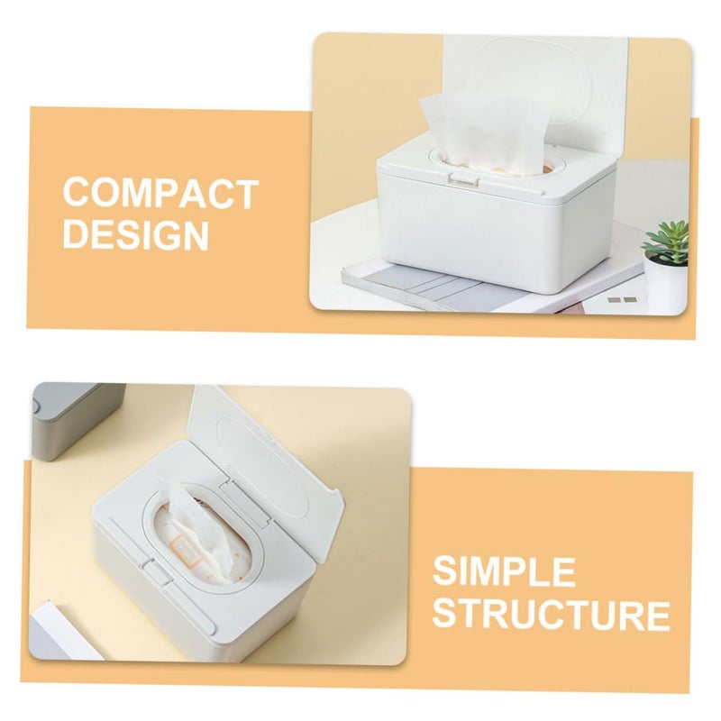 2 Pack Portable Wipe Dispenser Case With Cover Durable Travel And Home Use - Image 4