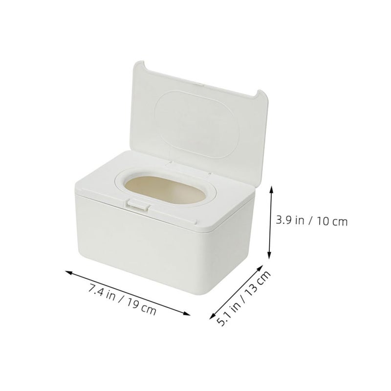 2 Pack Portable Wipe Dispenser Case With Cover Durable Travel And Home Use - Image 3