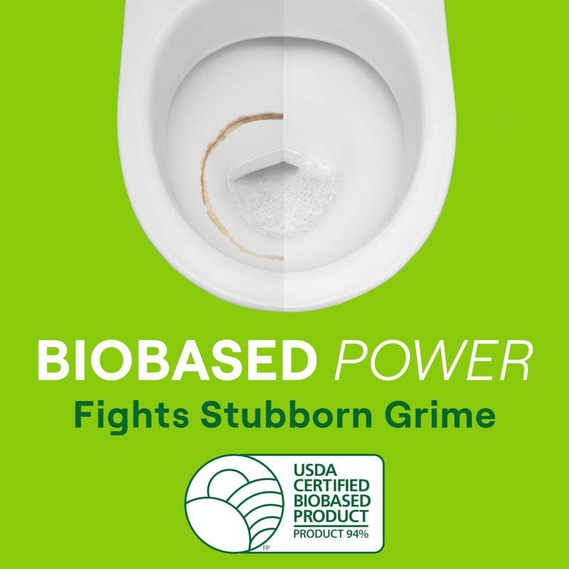 Seventh Generation Toilet Bowl Cleaner Fresh Mint scent 4 Pack Without Chlorine Bleach Ammonia Free 24 oz - Image 2