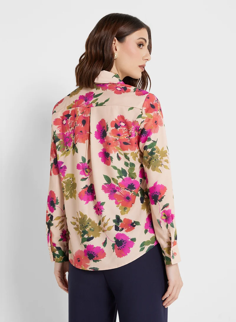 ELLA Floral Print Shirt