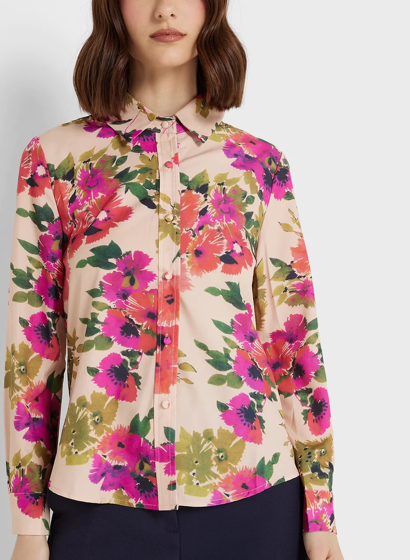 ELLA Floral Print Shirt