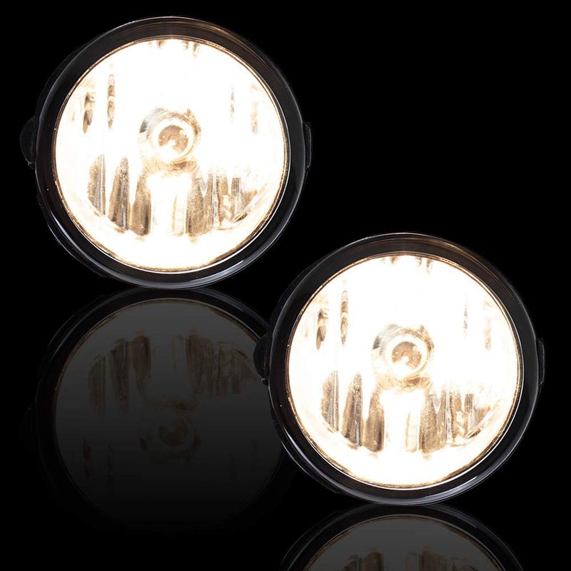 Brock Pair Set Fog Lights Replacement for Infiniti Nissan SUV Van - Image 2