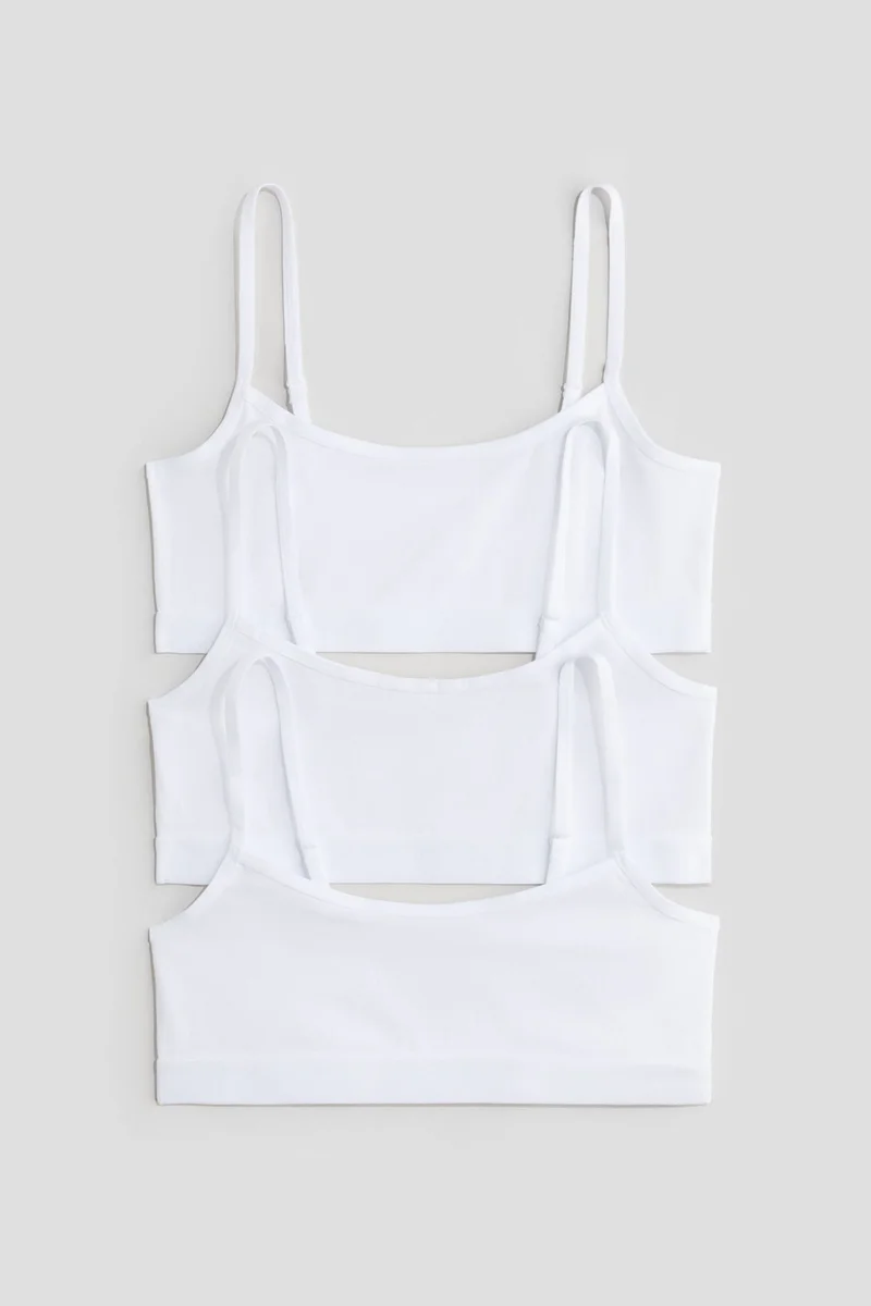 H&M 3-pack jersey tops