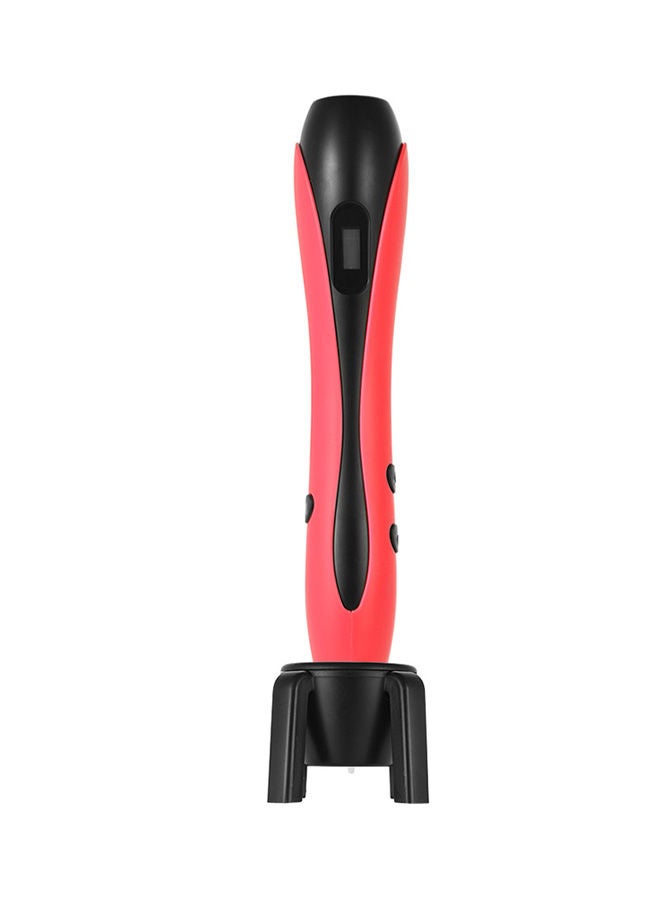 إسكدنيا قلم ثلاثي الأبعاد للطباعة والرسم أحمر - Image 1