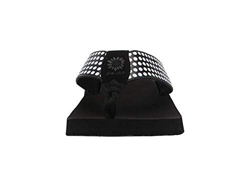Yellow Box Women's Fromy Sandal, Black, 10 M US - Image 4