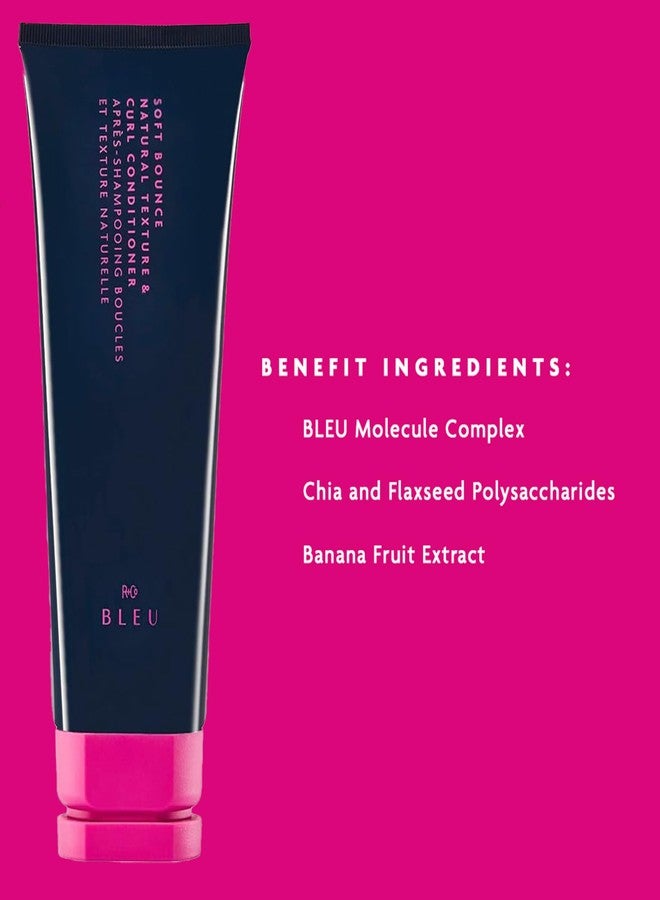 R+Co BLEU Soft Bounce Natural Texture and Curl Conditioner - Hydrates, Enhances Curl Pattern, Adds Smoothness and Shine with Banana Fruit Extract and Black Seed Oil - Premium Hair Care, 6.8 oz - Image 3