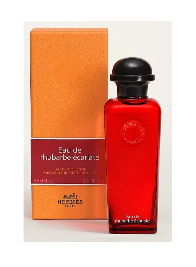 HERMES Eau De Rhubarbe Ecarlate Eau De Cologne 100ml - Image 1