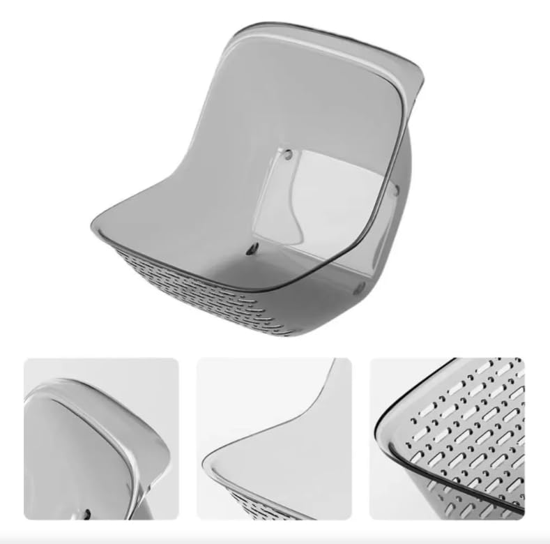 HOMENITY® - Multi-Functional Drain Basket,Fruit Strainer & Washing Basket Bowl with Kitchen Sink Food Catcher Drainer Fruit Rinser Vegetable Washing Filter Bowl - Image 1