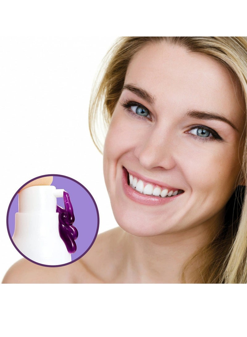 EELHOE 2PCS Purple Corrector 50ml, Teeth Whitening Toothpaste, Tooth Stains Removal, Color Corrector for Yellow Teeth Cleaning, Teeth Whitening Cream for Fresh Breath and Oral Hygiene - Image 5
