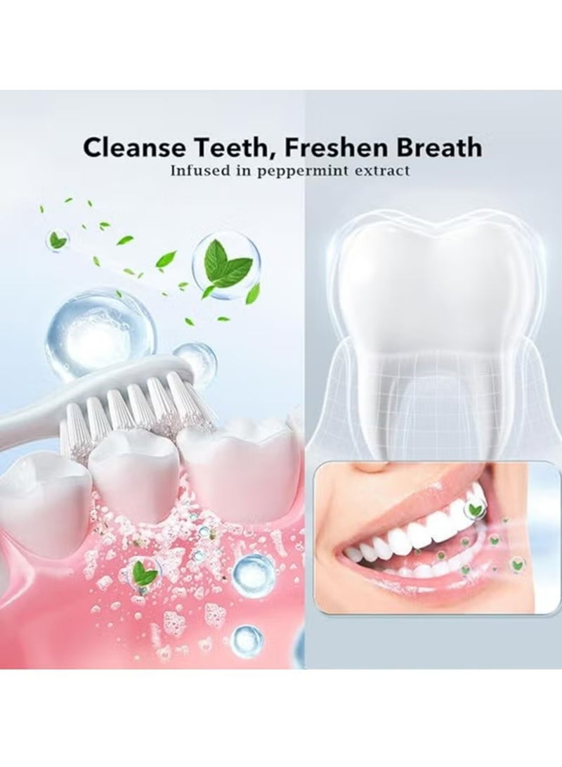 EELHOE 2PCS Purple Corrector 50ml, Teeth Whitening Toothpaste, Tooth Stains Removal, Color Corrector for Yellow Teeth Cleaning, Teeth Whitening Cream for Fresh Breath and Oral Hygiene - Image 2